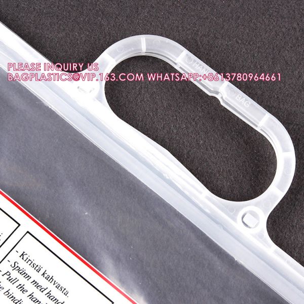 Handle Disposable Bags, Disposable Handle Bags, Sock Hanger Bags, Shopper, Handybags, Hard Handle Plastic Package