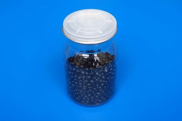 480Ml Plastic Storage Canisters Food Grade PE Lid 81 * 121MM 	40℃ Resistance