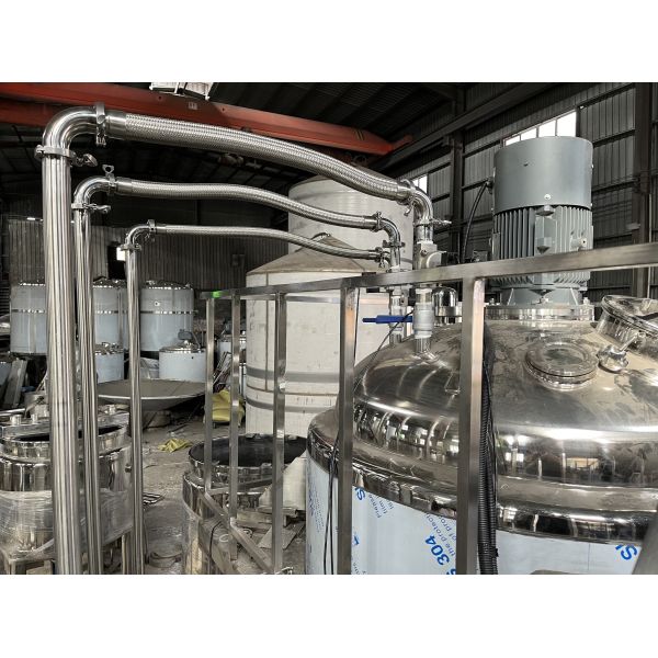 OEM / ODM Химическая производственная линия 1000 галонных химических смесителей