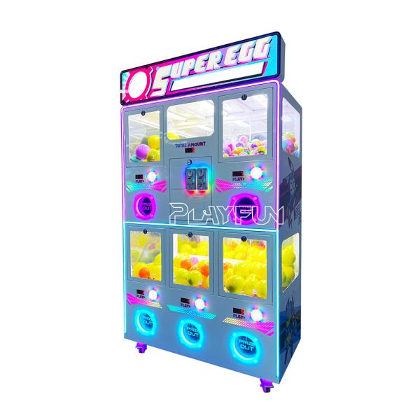 Vente en gros de jouets à capsules à base de pièces de monnaie pour le centre commercial