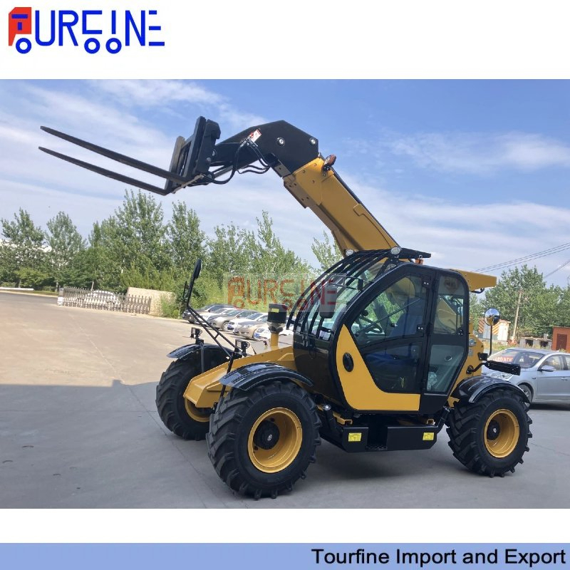 Tourfine Telehandler Forklift 2.5 Ton for Construction and Material Handling