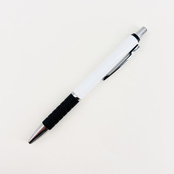 Non-slip Rubber Pen Grip Aluminum Ballpoint Pen Lightweight Colorful Metal Ball Pen