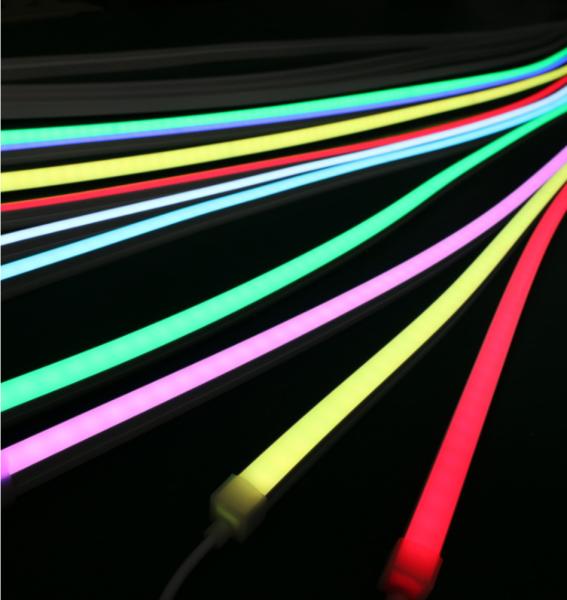 poder superior flexível de néon da luz de tira do silicone de 24V 3000K