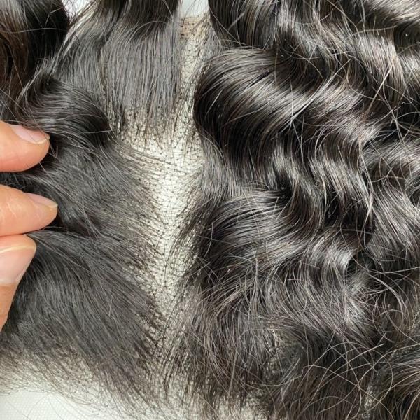 13x6 HD Lace Frontal 10A Brazilian Italy Curly Frontal Closure Human Hair 100% Unprocessed Virgin Ear to Ear Lace Frontal Human Hair Pre Plucked with Baby Hair 150% natural color