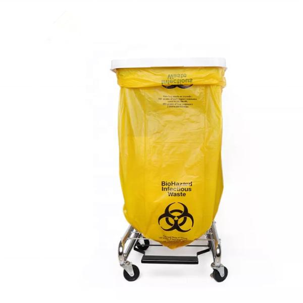 Wholesale Factory Supplier Red Yellow Customized Autoclave Plastic Biohazard Garbage Bag Medical Waste Bag Hospital