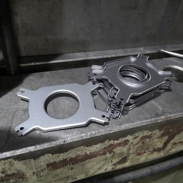 Laser sheet metal processing stainless steel custom laser blanking to figure processing