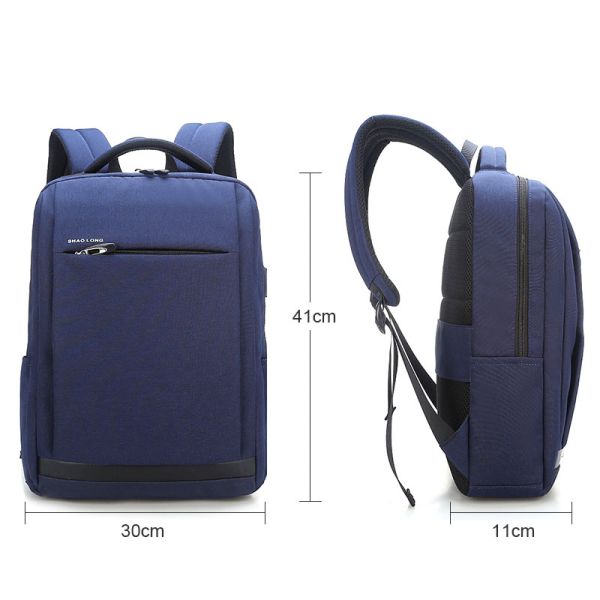 15.6 Laptop USB Backpack Waterproof Casual Oxford Waterproof Bag