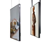 Écran LCD de fenêtre publicitaire à haute luminosité 2500 Nits 55 pouces bordure étroite