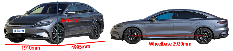 High Speed BYD Han Electric Sedan New Energy Vehicle Medium And Large Car