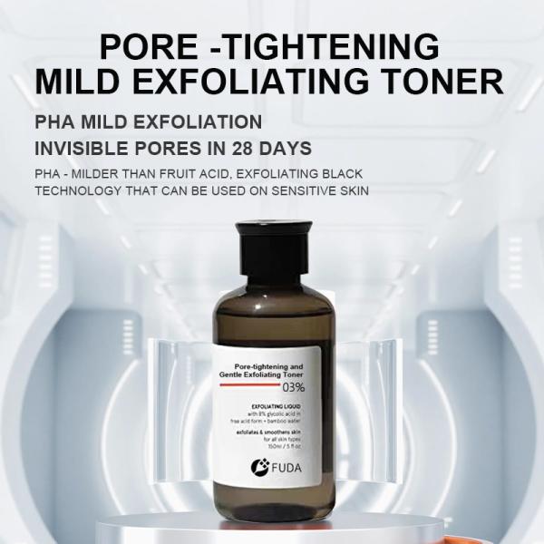 PHA Mild Exfoliating Toner And Essence Water Pore Tightening