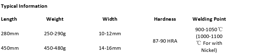 Tungsten Carbide Composite Welding Bar