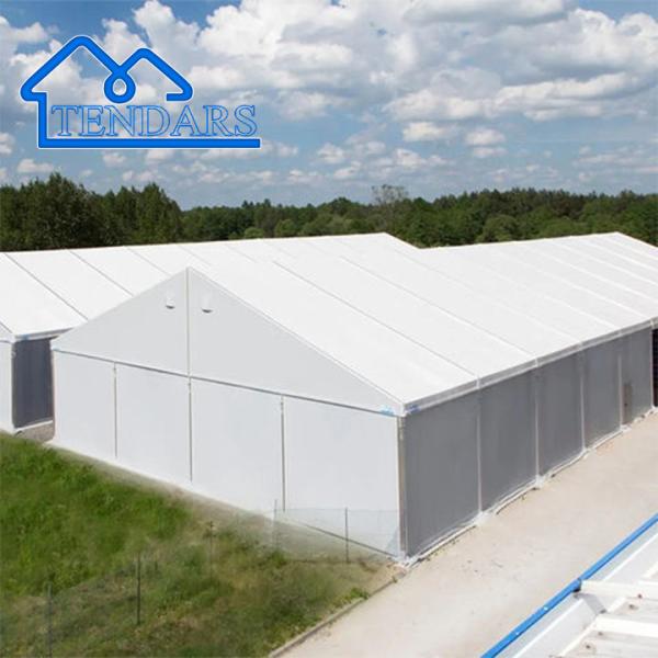 Tendas de armazenamento comerciais personalizadas impermeáveis com certificação ISO9001 Tenda exterior para inverno