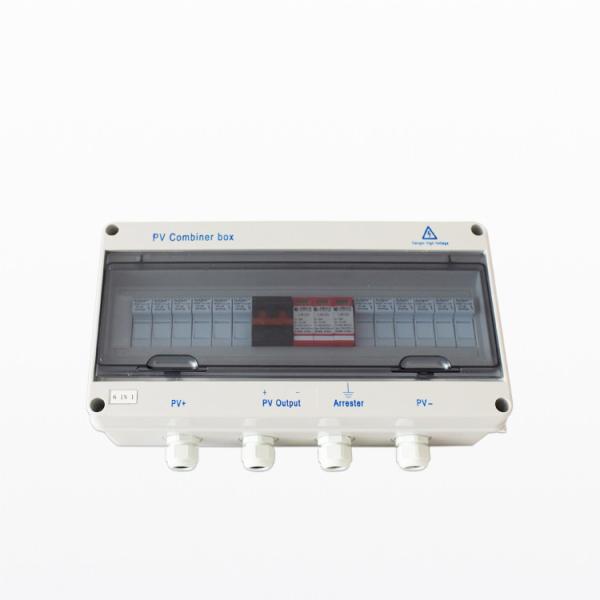 HT 18 Way IP65 Waterproof Outdoor Electrical Enclosure Plastic Distribution Solar PV Combiner Box
