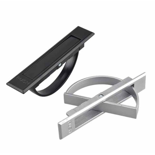 Convenient Durable Stainless Steel Invisible Handles For Cabinet Doors