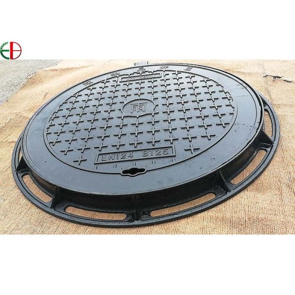 Плавильня крышки люка 800x800 утюга EN124 D400 C250 сверхмощная дуктильная