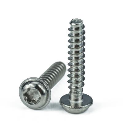 Cabeça do painel de accionamento de torque não padrão PT Formar fios de aço inoxidável WN5451 PT Parafuso para plásticos