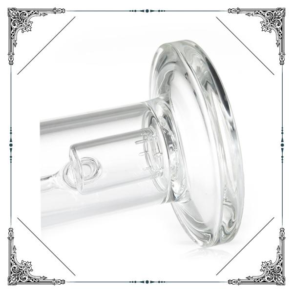 Dab Oil Rig Bubbler Mini Smoking Water Pipes Pressing Crystal Thick Base With Quartz Banger
