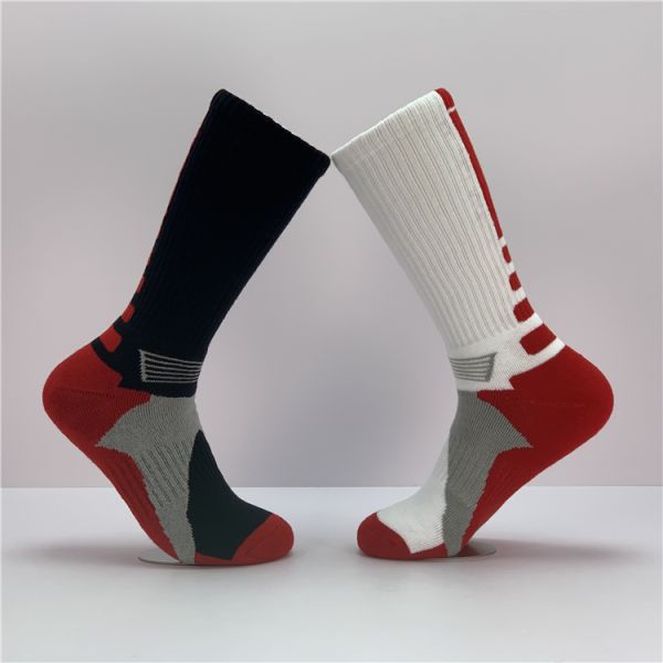 Compression Socks for Men and Women Cotton Material Custom Logo Printing Size 39-41