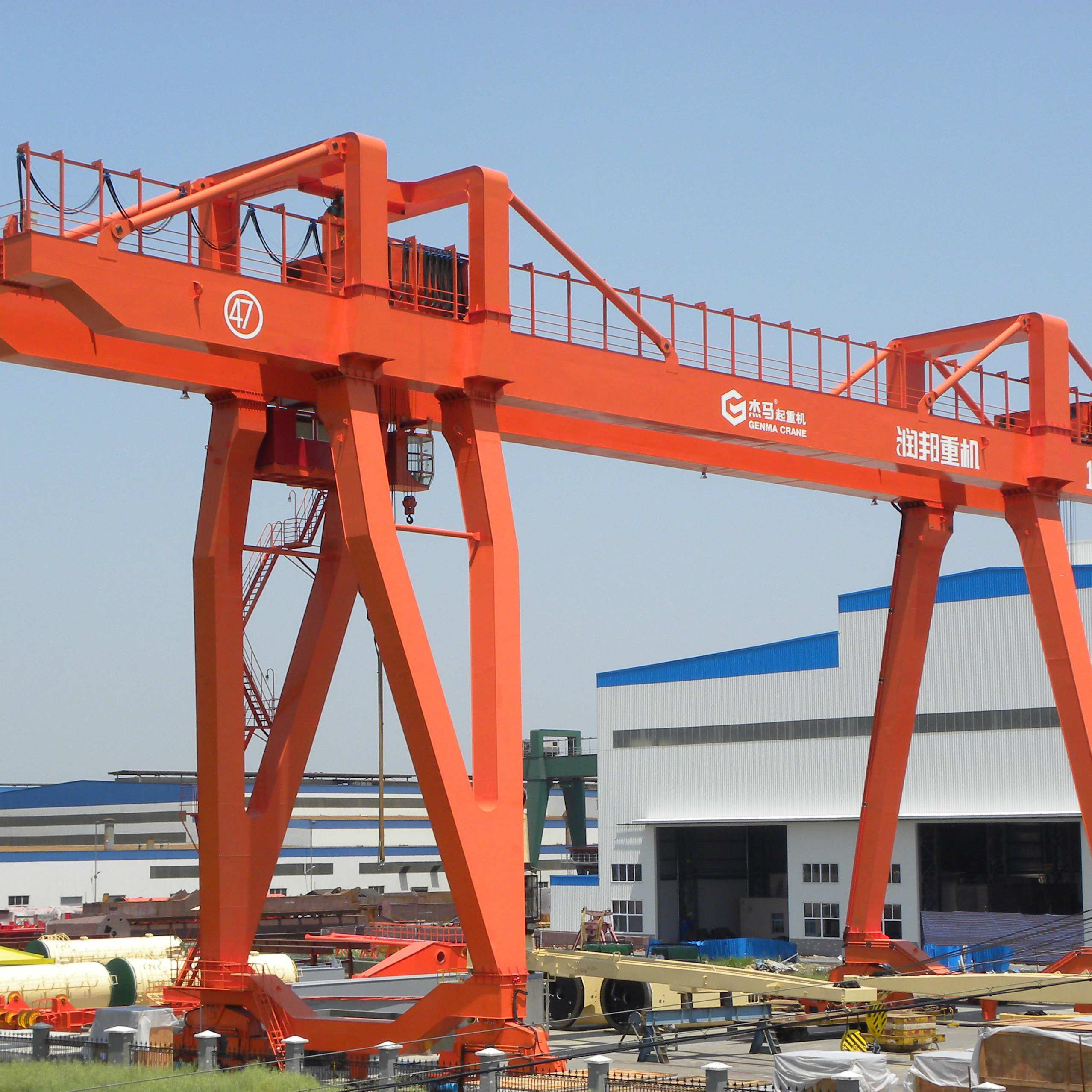Contain Port Use RMG Rail Mounted Mobile Container Handling Gantry Crane