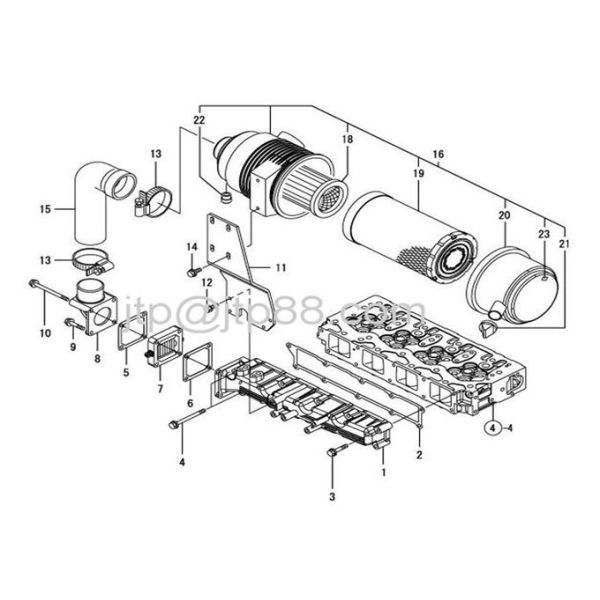 Залуживанный/Альфин/части двигателя дизеля 12010-Т7200 поршеня СД25 двигателя галереи масла