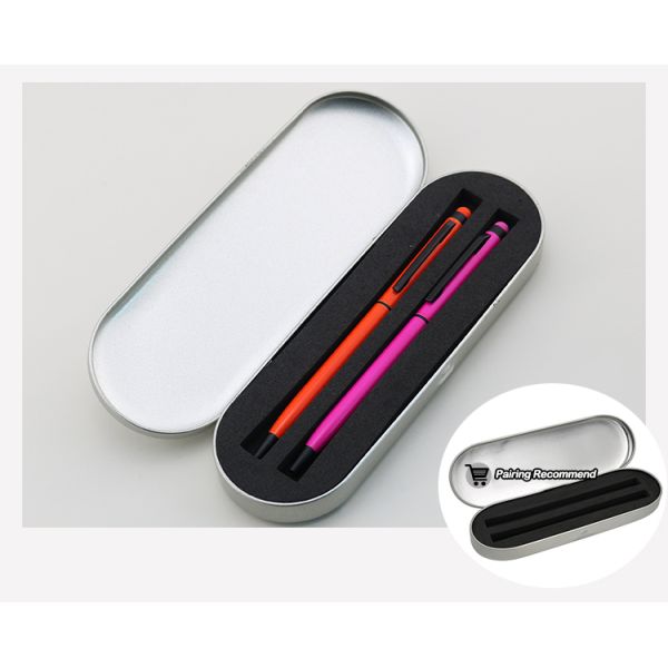 Colorful Metal Ballpoint Pen Touch Screen Twist Stylus Ball Pen For Office Business