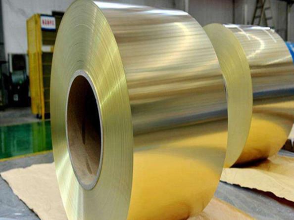 C21000 Brass Steel Metal Strips Cu 95.0-97.0 Industrial High Purity Soft