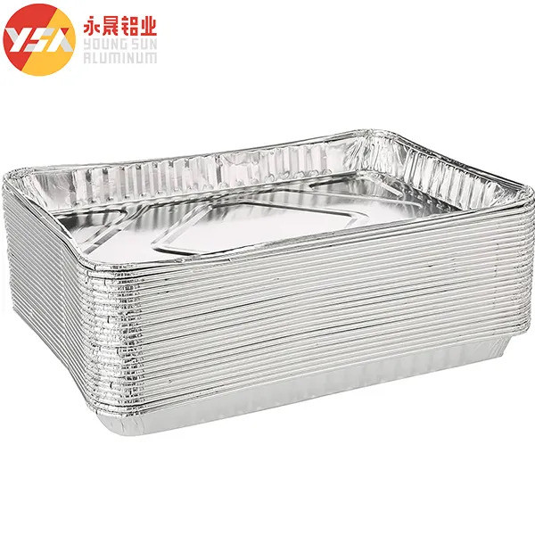 1700ml Disposable Casserole Dish Heavy Duty Aluminum Foil Container