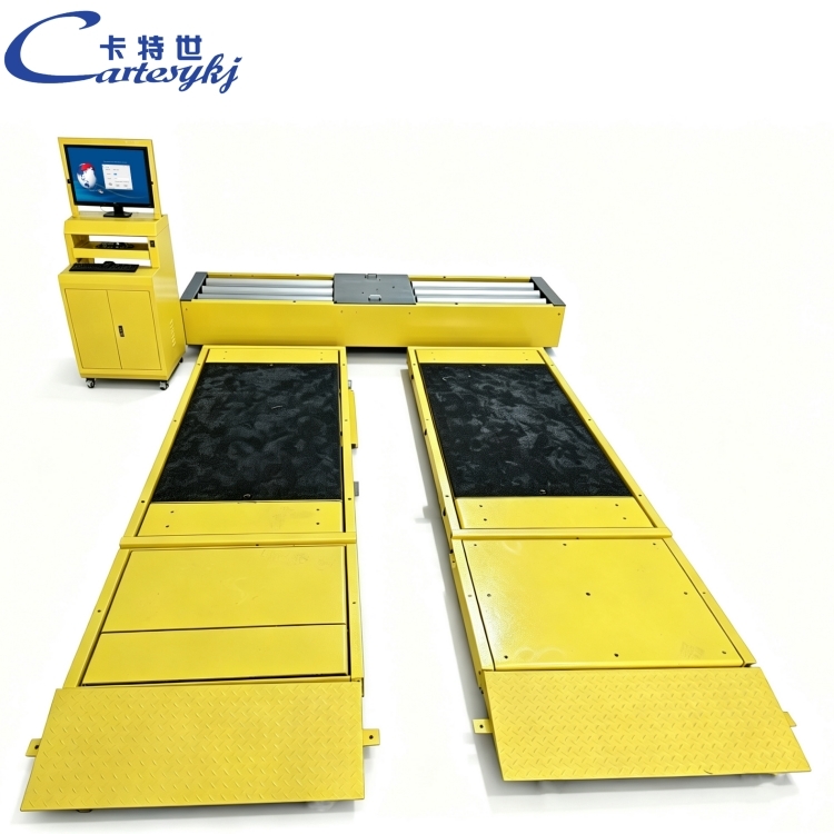 Cartesykj Luxury flat brake tester 13T Vehicle inspection equipment vehicle test lane 2CTHPB-10