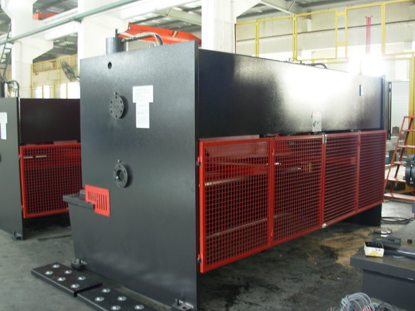 12mm Hydraulic Plate Shearing Machine Guillotine Sheet Metal Cutter