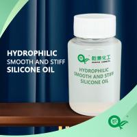 Agente suavizante de tejidos catiónico para acabados textiles hidrófilos Aceite de silicona rígido y liso