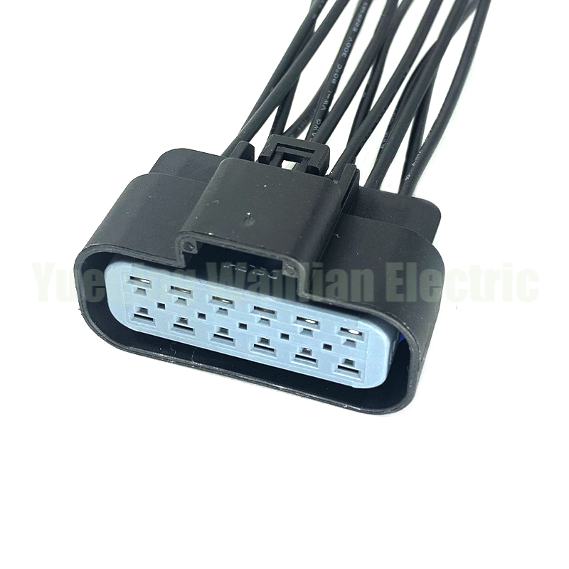 12 Pin 15326910 15436200 Automotive Socket Auto Waterproof Connector Electrical Female For Car Cable Wiring Harness