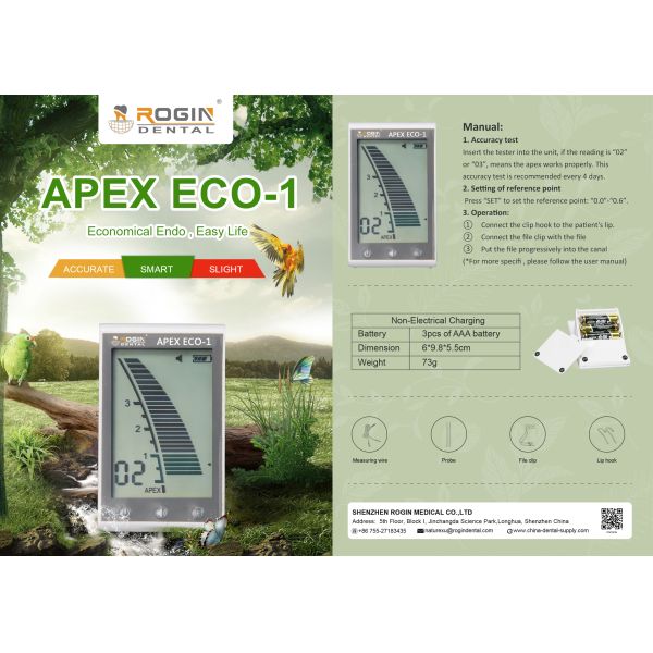 Локатор вершины автоматической обработки тарировки беспроводной Endodontic зубоврачебный