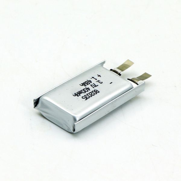 XL 802035 400mAh 3.7V 30C Rate Li-Po Battery for Drone High Power Lightweight LiCoO2 Cathode 350 Cycles -20-60C