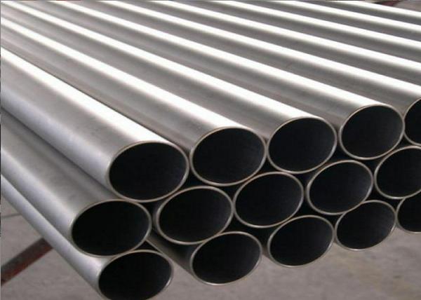 304 316 Round Stainless Steel Pipe Beveled Ends 2B Surface Finish 1/4 Inch 48 Inch