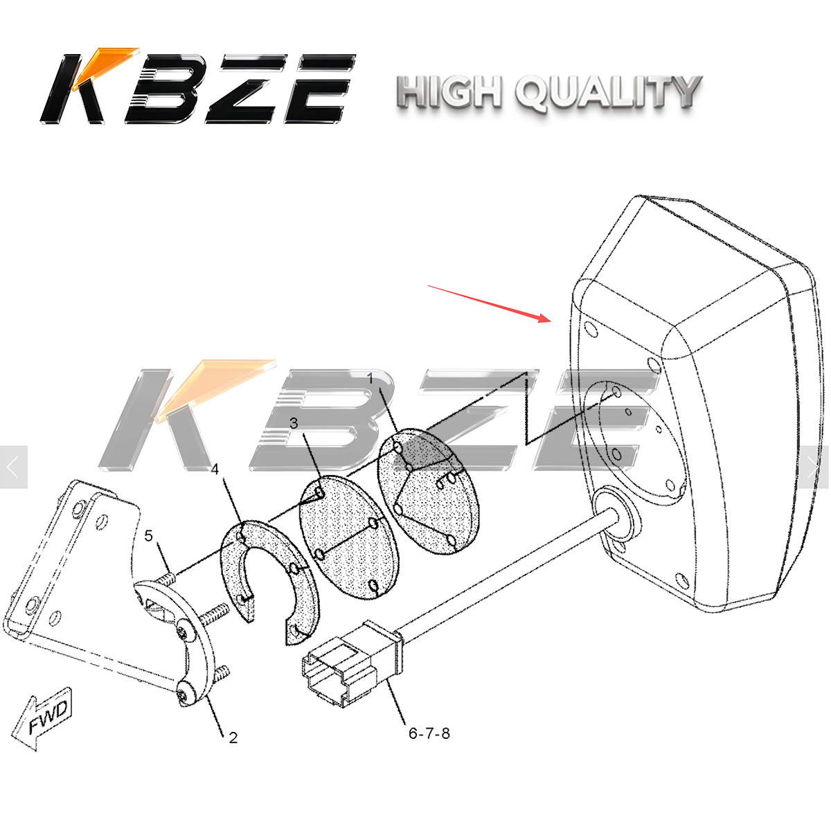 KBZE MONITOR 260-2160 HEAVY EQUIPMENT DISPLAY SUPPLIER FOR CAT 312C,315C, 318C, 319C, 320C, 320C FM, 320C L,322C