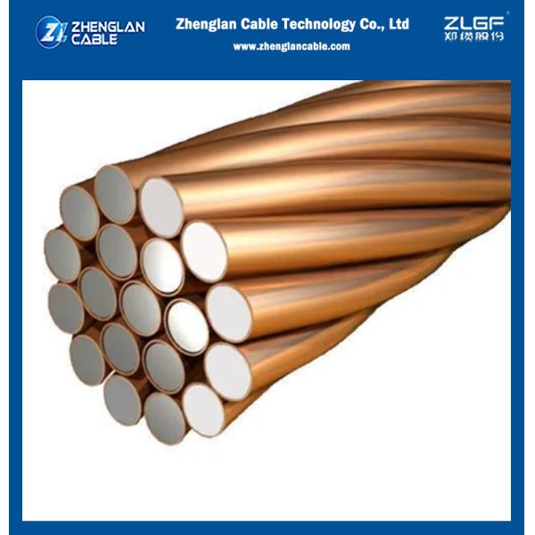 0.6mm 2.5mm 4mm alambre de cobre de alambre sólido de rosca cable eléctrico