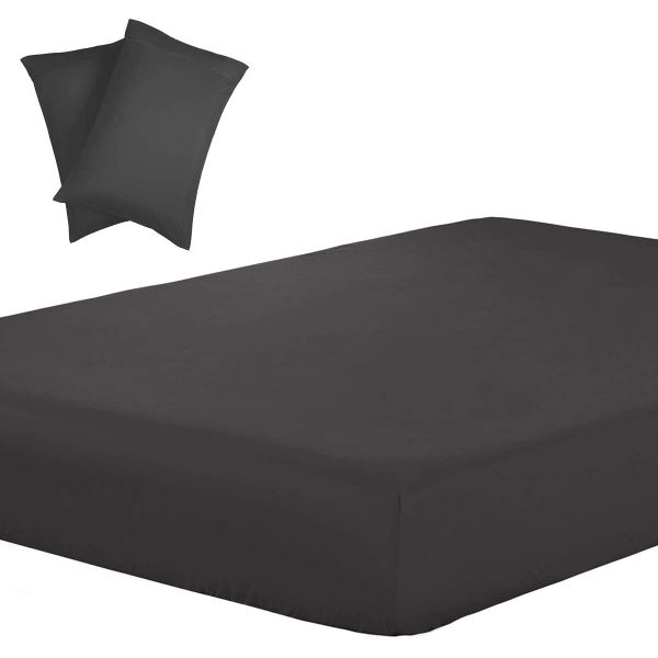 133 * 60 Fabric Density 3 Piece Fitted Sheet Set for 20