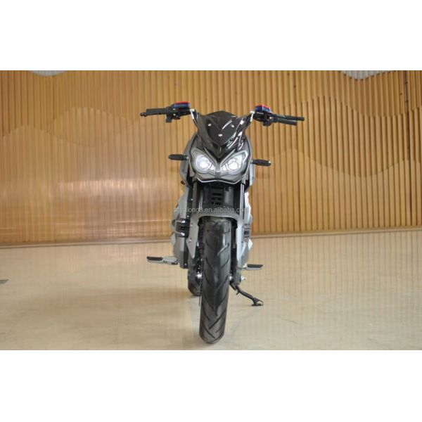 Электрический 72V гоночный скутер / мотоцикл с 5000W большой мощностью и большими шинами