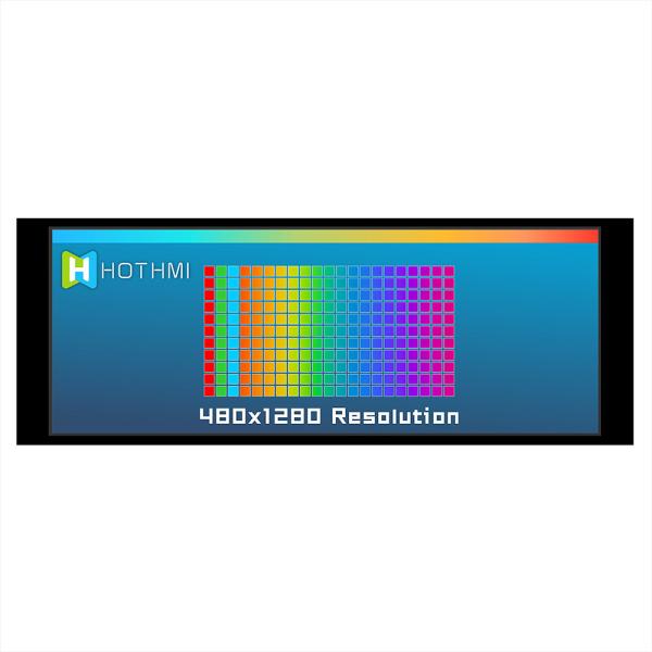 6.8 Inch Hight-Brightness TFT LCD Display LVDS Interface