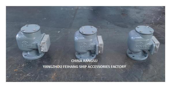 BILGE WATER TANK AIR PIPE HEAD NO.533HFB-50A With Sus316l Floater Nbr Gasket 0.3mpa