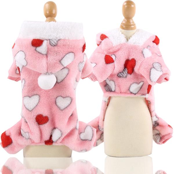Mascotas Organic Classic Cozy Dog Coat Bust 40cm Fleece Dog Coat