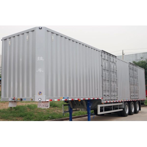 Vehículo de refrigeración OEM camión semi remolque remolque de remolque refrigerado Tri eje remolque semi congelador