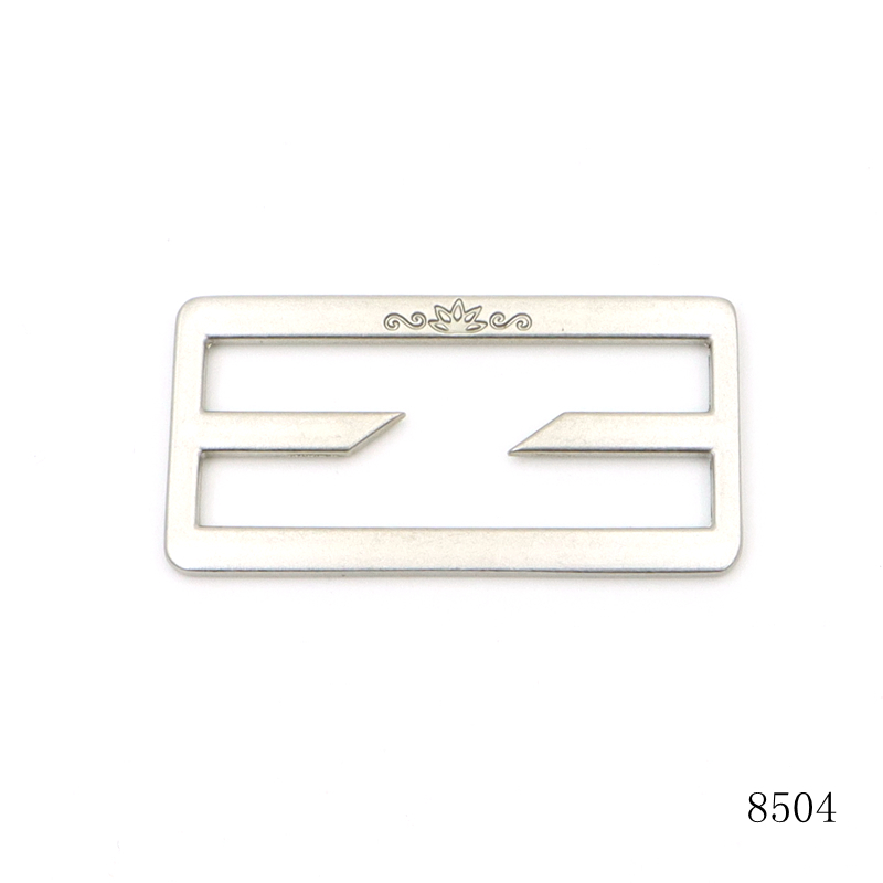50mm Matte Black Tri Glide Buckle Center Bar Break Custom Engrave Logo