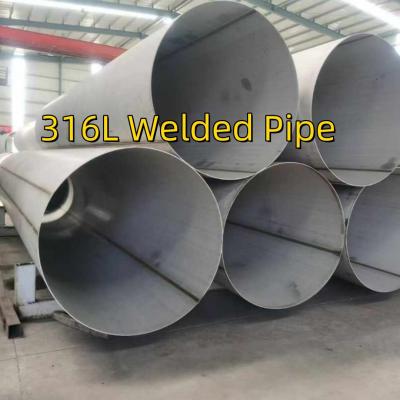 SS 316L Stainless Steel Welded  Pipe TP316L DIN1.4404  168mm-2000mm 6m Length