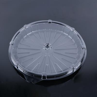 Em volta da bolha plástica descartável Tray With Lid de 27*3.3cm