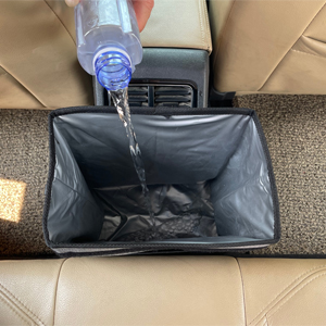 Car Trash Can For Car Cute, Car Trash Bag Bin Hanging Waterproof Automotive Car Garbage Cans Leak Proof Vehicle