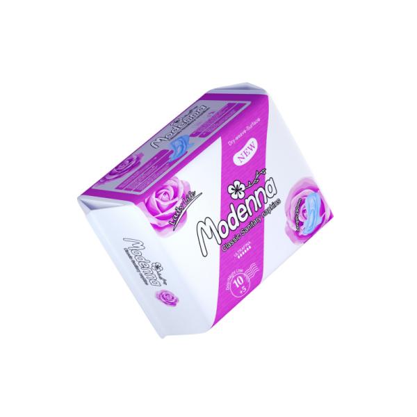 Gráfico de algodão almofadas sanitárias para mulheres guardanapos sanitários almofadas menstruais almofadas sanitárias senhora