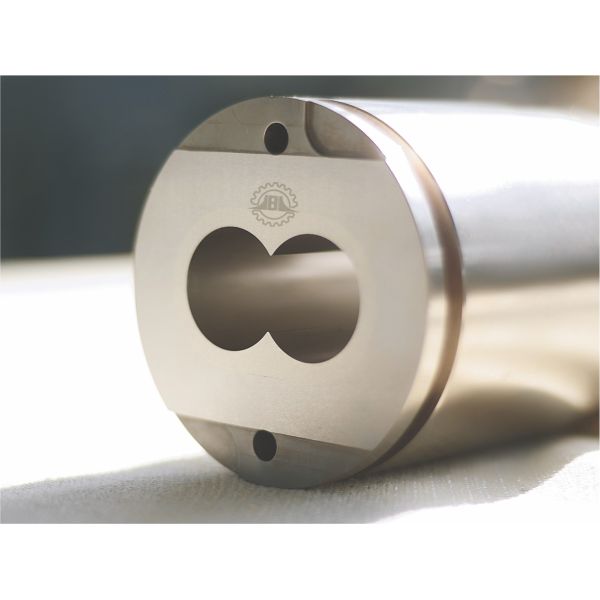 Éléments d'extrudeuse à double vis en acier inoxydable SUS440C pour machines d'extrusion alimentaire