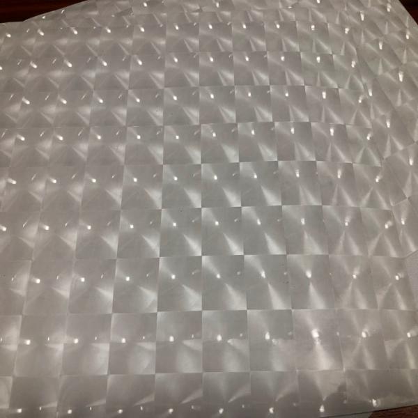 Soft 3D Holographic Film Moisture Proof Embossed BOPP Lamination Film