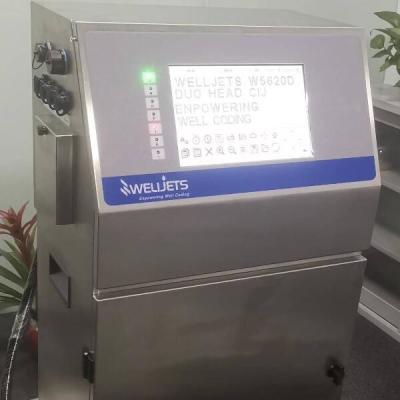 Two Head Industrial Inkjet Printer for Rubber Industrial, high speed with multiple lines message, FFCG printers